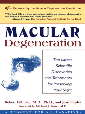 cover image of Macular Degeneration